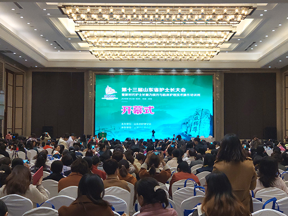 天坦軟件參加第十三屆山東省護士長大會暨醫(yī)用護理產(chǎn)品展覽會